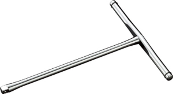 3/8" Drive Chrome T-Spinner