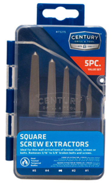 5 Piece Square Flute Screw