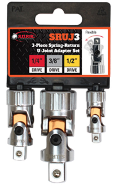 3 Piece Spring-Return U-Joint