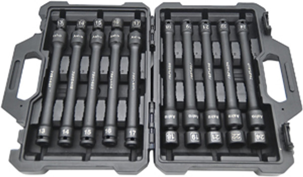 10 Piece 1/2" Dr Metric