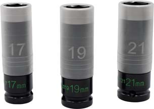 1/2" Drive 3 Piece Thin Wall