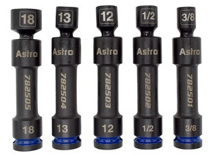 5 Piece 1/2" Drive 12-Point