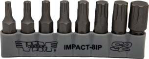 8 Piece TORX PLUS Impact Bit