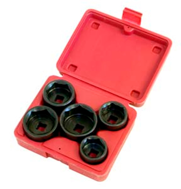 5 Piece Filter Socket Set