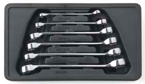 6 Piece Flare Nut Wrench Set