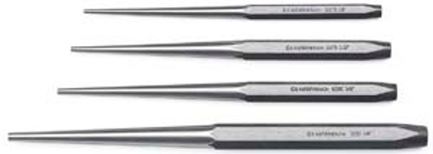 4 Piece Long Taper Punch Set