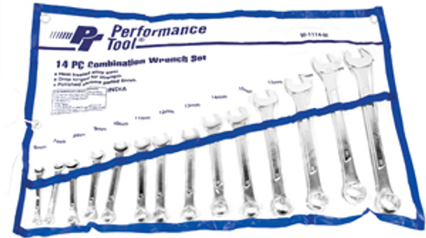 14 Piece Metric Combo Wrench
