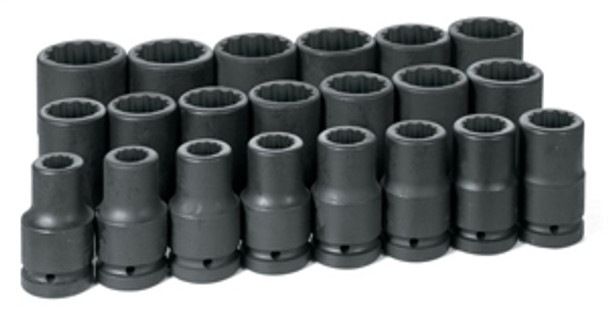 1" Drive 21 Piece Deep