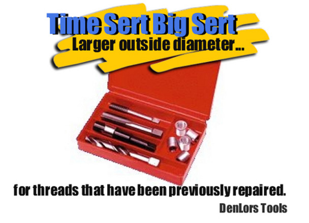 TIME SERT 5011 Big-Sert Thread Repair Kit M10 x 1.00 (5011)