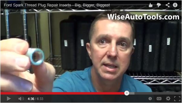 Big, Bigger, Biggest Thread Repair Wise Auto Tools LLC