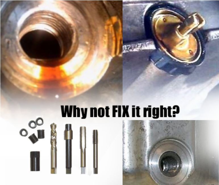 How To Fix A Stripped Oil Drain Plug