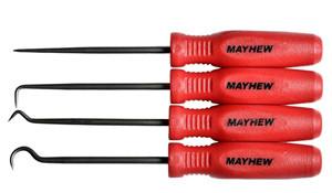 MH31098 4 Piece Micro Hook and Pick Set - Wise Auto Tools LLC