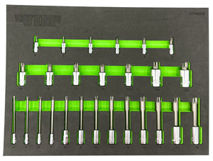 VMXZNMS26 26 Piece Master XZN Triple Square Socket Set - Wise Auto