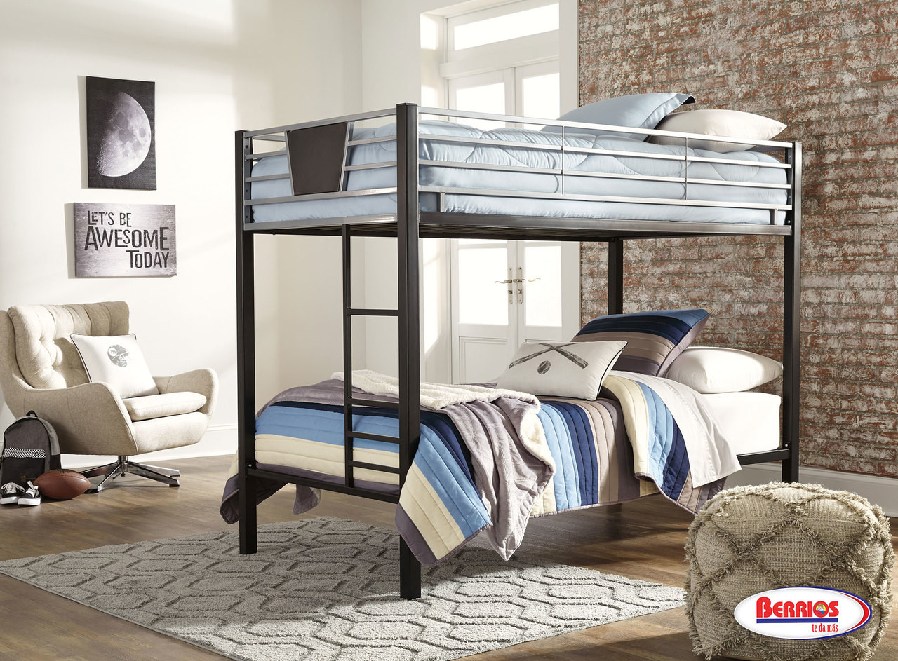 twin double bunk bed