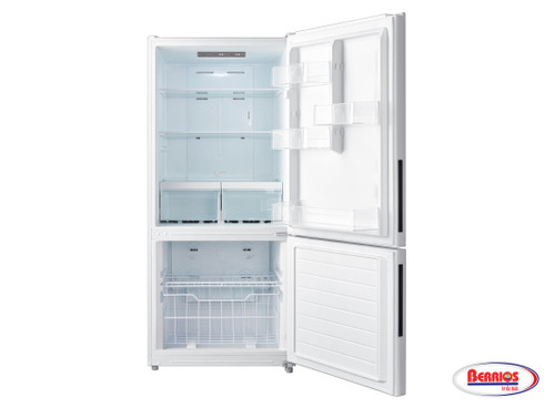 78803 midea 18 6 white bottom freezer energy star