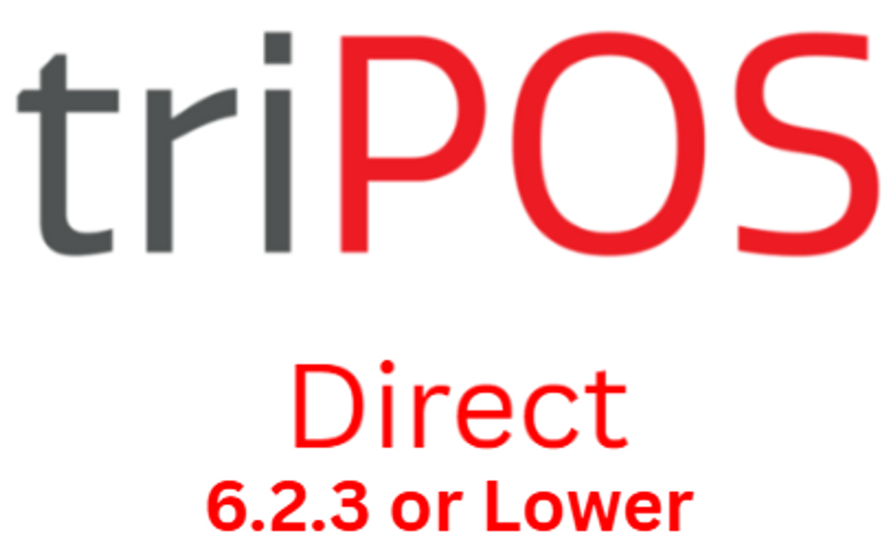 TriPOS Direct Version 6.2.3 or Lower