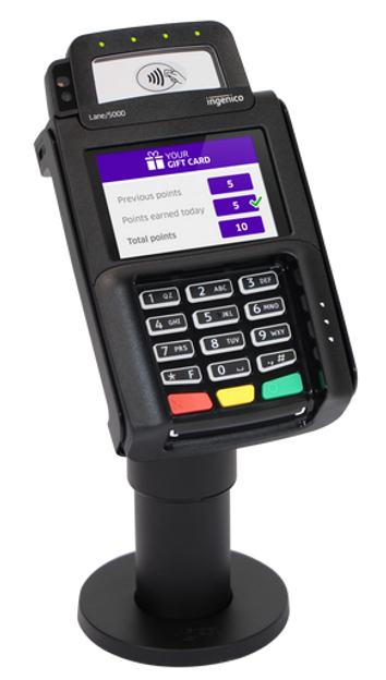 CENPOS Ingenico Lane 5000 3.5" Display, color/touch screen, Stylus, POE, USB + RS232, Contactless, Audio Jack, Ethernet UPP/SI Software License Fee Included V3 Standard, PN: PRB30311574I, SBOM w/logi fee: LAN500-USJRS05A