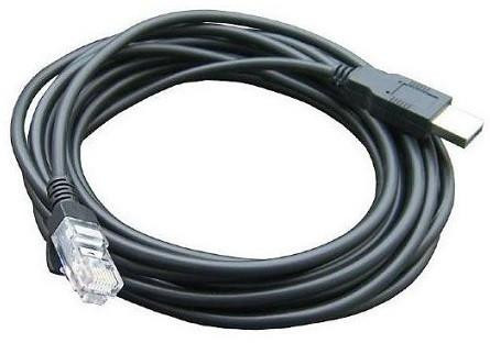  Verifone Non Powered USB Cable, RJ45 to USB Device (1M), P/N CBL132-002-03-A 