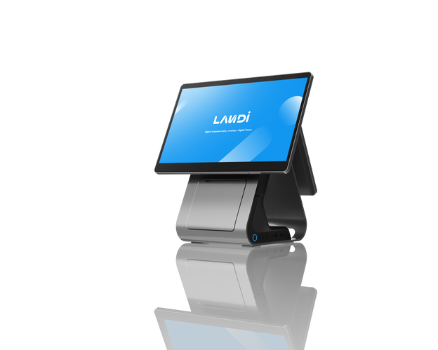 Landi C20Pro-GMS Android 13, Premium CFD Dual Screen (15"/10"), Touch/QR/NFC