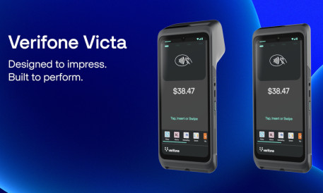 Verifone Victa Mobile, VM100,ANDROID13_32bit, NA 4G, WIFI AC/BT/USB, US PSU, DUAL CAMERA, 4GB/32GB, eSIM