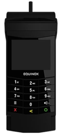  Equinox, Luxe 6200m with 40mm Printer Cable Module, WLAN - 2.4" gorilla glass TS w/sig capture, PCI 5, CTLS/EMV/MSR, PN: A10400-270E 