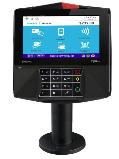  Datacap NETePay Hosted Ingenico Lane 8000 Bundle 