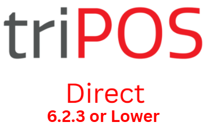 TriPOS Direct Version 6.2.3 or Lower