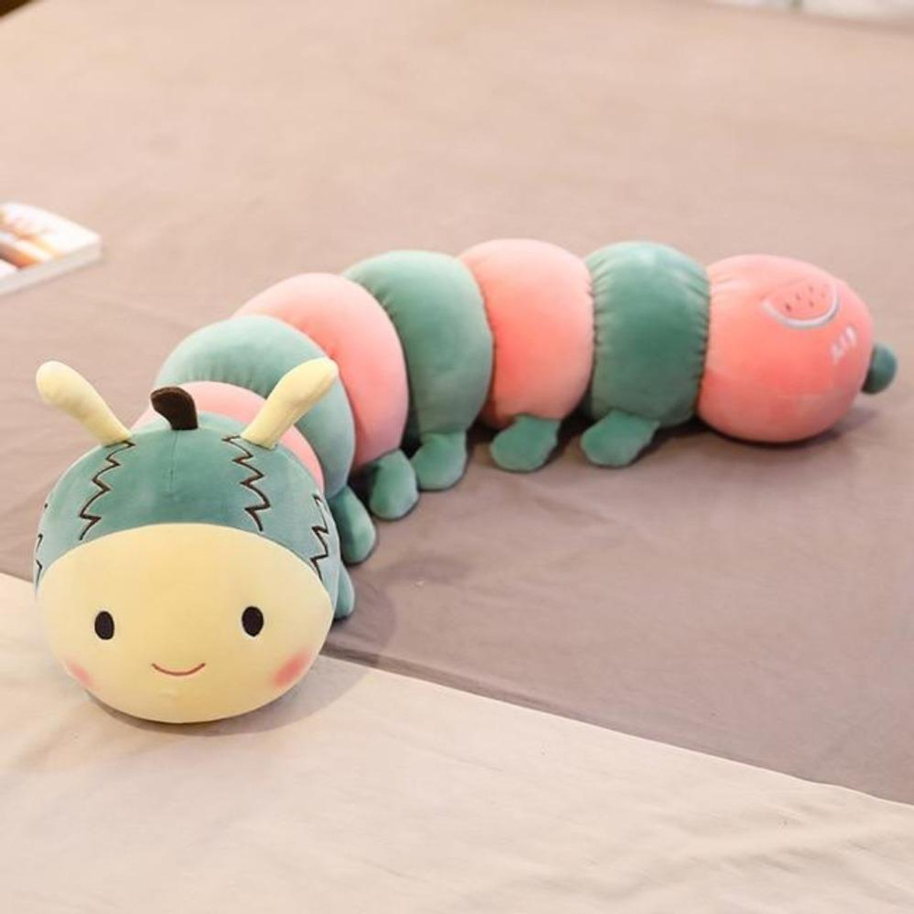 strawberry caterpillar plush