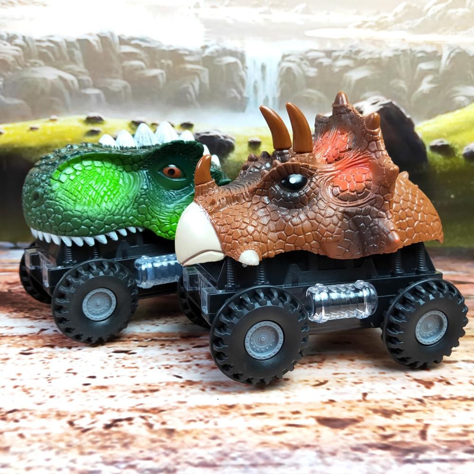 Dinosaur Robot Transformation Car RC Transformer Jurassic Triceratops