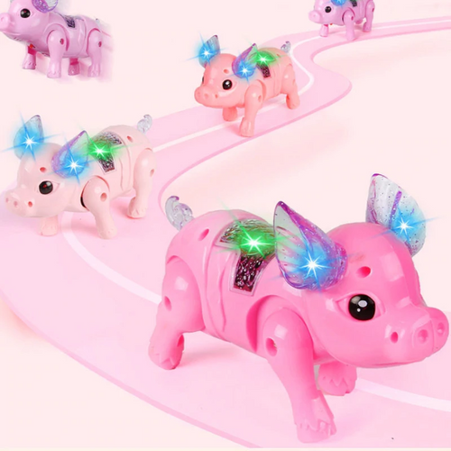 Walking Singing Electronic Piglet 3 or 5 Pack