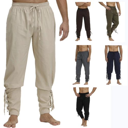 Viking Renaissance Trouser Pants (4 Colors) M-3XL