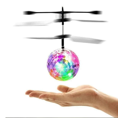 Gesture Sensing Quad-copter Induction Heli Sphere