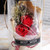 Mini Mason Jar Bouquet Enchanted Rose LED Display (3 Colors)