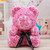 Limited Edition Two Tone Enchanted Forever Rose Heart Teddy Bear (12 Colors) L & XL