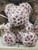 Limited Edition Two Tone Enchanted Forever Rose Heart Teddy Bear (12 Colors) L & XL