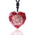 Orgonite Crystal Heart Pendant Chakra Reiki Energy Meditation Necklace