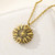 *Custom 2-4 weeks to make* You Are My Sunshine Sunflower Pendant Necklace