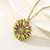 *Custom 2-4 weeks to make* You Are My Sunshine Sunflower Pendant Necklace