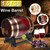 Wood Wine Barrel Keg Dispenser (8 Colors) 2 Sizes Oak