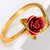 Red Rose Adjustable Ring (3 Finishes)