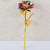 Rainbow 24k "Galaxy" Gold Rose "Love You For Life" Optional Display Stand