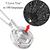 "I Love You" Forever 100 Language Micro Projection Necklace 925 Sterling Silver (12 Styles)