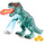 Electronic LED Walking Long T Rex Tyrannosaurus Lays Eggs (Tan or Green)