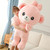 Kawaii Teddy Bear Ribbon Pillow Plush Stuffed Animal (2 Colors)