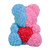 Bi-Color Enchanted Forever Rose Heart Teddy Bear Trans Flag LGBTQ (5 Designs)