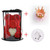 Deluxe Enchanted Forever Rose Teddy Bear Round Gift Box (32 styles) Optional LED Lights or Crown