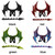 Costume 3D Dragon Wings or Mask Set (4 Colors)