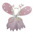 LED Luminous Kids Fairy Wings Costume Set (7 Colors)