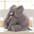 Baby Elephant Pillow Plush 3D Stuffed Animal (2 Sizes 5 Colors)