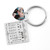 Custom Personalized Calendar Anniversary Birthday Keychain (45 Options)